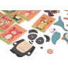 EXTRALINK TOYS magnetisch puzzelboek dieren 68 stuks