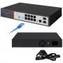 Extralink VICTOR 8-poorts Gigabit PoE+ managed switch met 2 SFP, 150W budget, L2+