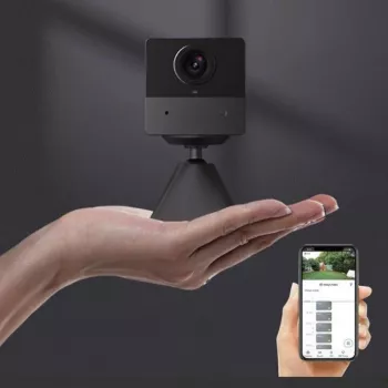 EZVIZ CB2 2K+ 3MP 4G LTE accubeveiligingscamera met kleurennachtzicht, IP65, PIR-detectie, tweewegaudio, microSD tot 512 GB