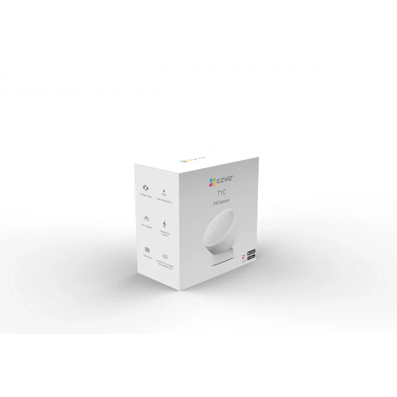 EZVIZ CS-T1C draadloze PIR-bewegingsmelder, Zigbee 3.0, 12m bereik, wit