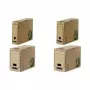 Fellowes BANKERS BOX EARTH archiefdoos, bruin, 150 mm rug, 100% recyclingkarton, sluitbare klep, 1 stuk (4473202)