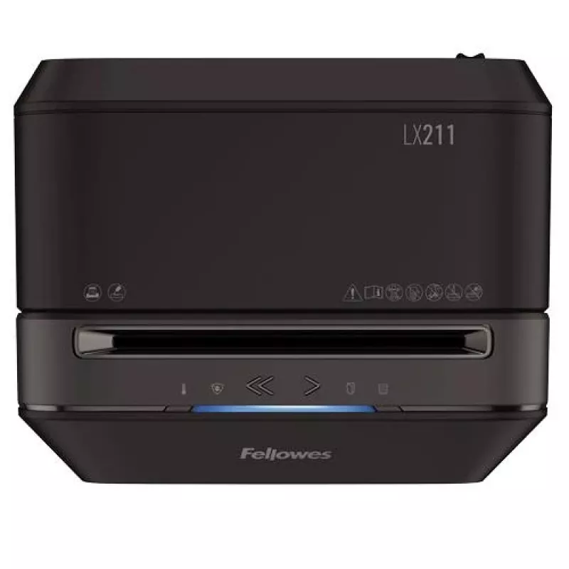 Fellowes Powershred LX211 micro-cut papierversnipperaar, zwart, 15 vel, 23 liter