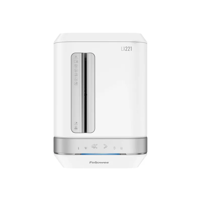 Fellowes Powershred LX221 microsnij-versnipperaar, 17 vel, P-5 veiligheid, 30L bak, zwart 5050501