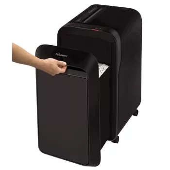 Fellowes Powershred LX221 microsnijder-papierversnipperaar, 17 blad, P-5 veiligheid, 30L bak, zwart 5050401