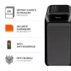 Fellowes Powershred LX221 microsnijder-papierversnipperaar, 17 blad, P-5 veiligheid, 30L bak, zwart 5050401