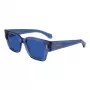 FERRAGAMO heren zonnebril SF2010S522143 - rechthoekig acetaat montuur, UV400-bescherming, 52 mm glazen