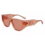 Ferragamo SF1077S-838 Unisex zonnebril pilot Shiny Rose Gold Brown Gradient 56/13/140 mm