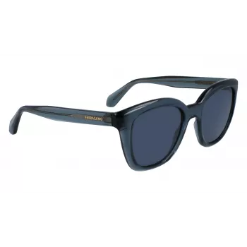 FERRAGAMO SF2000S522143 Dames zonnebril Havana bruin verloop 52mm