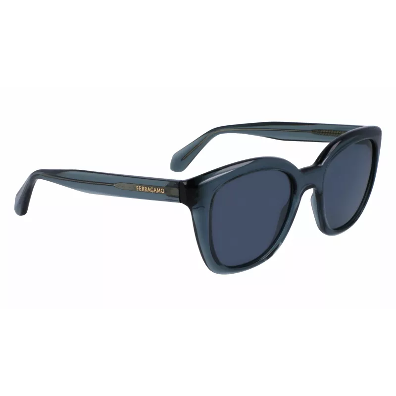 FERRAGAMO SF2000S522143 Dames zonnebril Havana bruin verloop 52mm