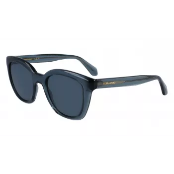 FERRAGAMO SF2000S522143 Dames zonnebril Havana bruin verloop 52mm