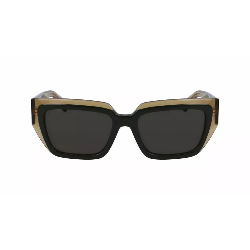 FERRAGAMO SF2002S-327 dameszonnebril Havana acetaat bruin verloop 55mm