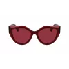 FERRAGAMO SF2004S-618 dames vlinder zonnebril havana acetaat bruin verloopglas 53/18/140 mm