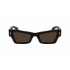 FERRAGAMO SF2006S-001 dameszonnebril zwart grijs 53mm