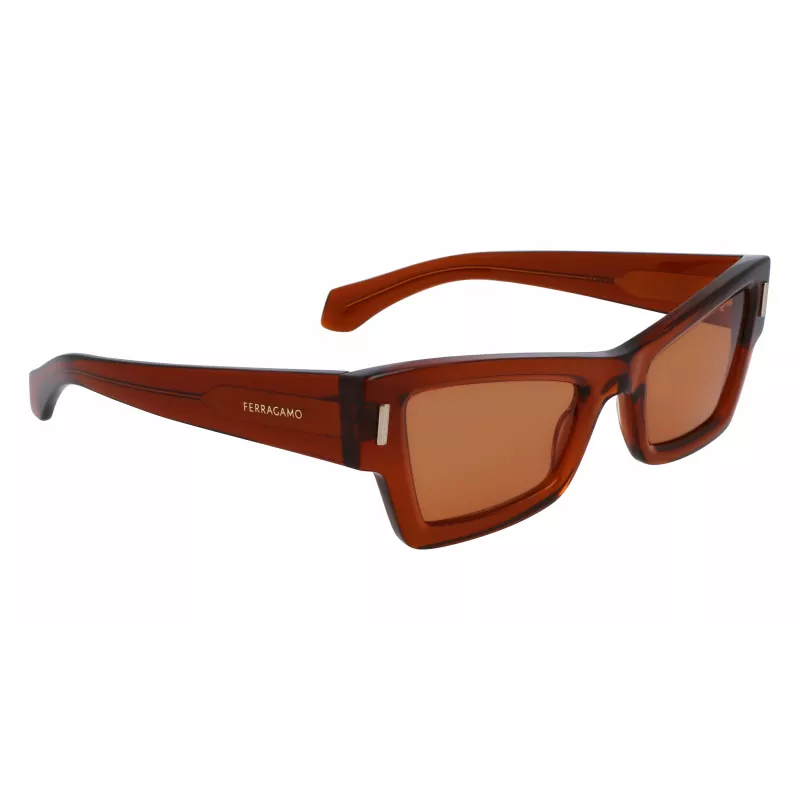 FERRAGAMO SF2006S-232 Dames zonnebril Havana Brown Gradient 53mm