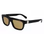 FERRAGAMO SF2009S-011 heren zonnebril - zwart montuur, grijze glazen, 56/21/145 mm