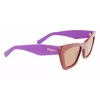 FERRAGAMO SF929S-209 dameszonnebril Havana vlinder acetaat bruin verloop 55/17/145 mm