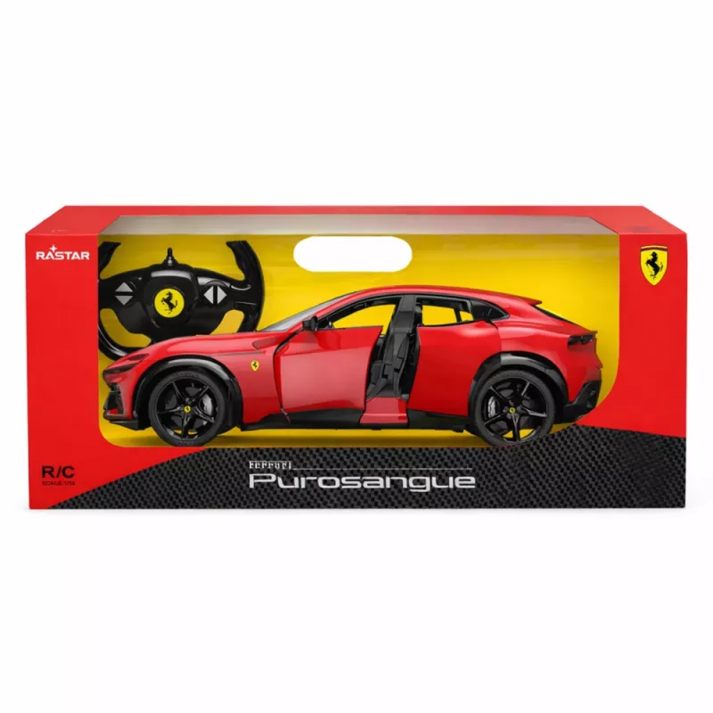 Ferrari Purosangue RC afstandsbediening auto Rastar rood 1:14