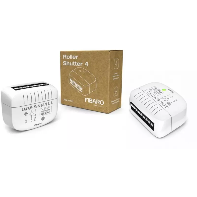 Fibaro FGR-224 Roller Shutter 4 Z-Wave Plus jaloezie- en rolluikbesturingsmodule