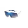 FILA heren shield zonnebril SFI127996VCB - zwart montuur, rookglas, UV400