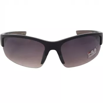 FILA SF215-71PC1 heren zonnebril - zwart montuur, grijze glazen, UV400-bescherming