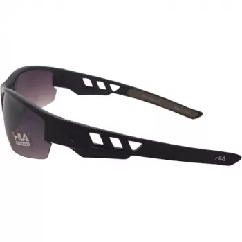 FILA SF215-71PC1 heren zonnebril - zwart montuur, grijze glazen, UV400-bescherming