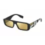 FILA SF9415 zonnebril voor heren, Havana/bruin montuur, grijze glazen, 54/17/145 mm