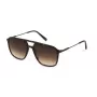 FILA SFI215-56722Y heren rechthoekige zonnebril zwart/grijs 56/18/145 mm
