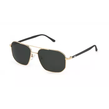 FILA SFI300V58300P Heren polarized zonnebril - zwart montuur grijze glazen 58mm
