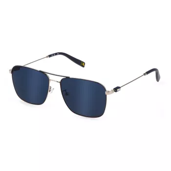FILA SFI456-58F94Y heren rechthoekige zonnebril Havana/bruin 58/16/145 mm