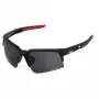 FILA SFI515 unisex zonnebril matzwart smoke grey 67mm