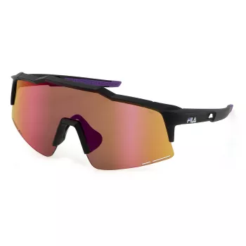 FILA SFI516-990965 unisex zonnebril - shield montuur, smoke glas, UV400 bescherming