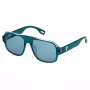 FILA SFI528-56U28P unisex zonnebril - zwart montuur, grijze gepolariseerde glazen, UV400-bescherming