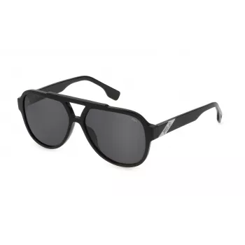 FILA Unisex Zonnebril SFI459-590700 Zwart Smoke 59mm