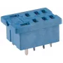 Finder 96.14 printplaat-voet voor 56.34 relais, 14-polig, 10A, 250V, zwart