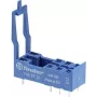 Finder 97.12 relaissokkel voor 46-serie, 8-polig, schroefklemmen, DIN-rail-/paneelmontage, 10 A, 250 V AC, grijs