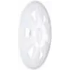 Fischer 4283 isolatieplaatje HK 36 voor zachte isolatiematerialen, polyamide, wit, 100 stuks