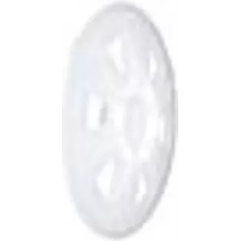 Fischer 4283 isolatieplaatje HK 36 voor zachte isolatiematerialen, polyamide, wit, 100 stuks