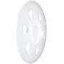 Fischer 4283 isolatieplaatje HK 36 voor zachte isolatiematerialen, polyamide, wit, 100 stuks
