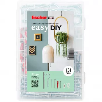 fischer 571944 DUOPOWER & DUOTEC pluggen- en ankersortiment, 115 delen