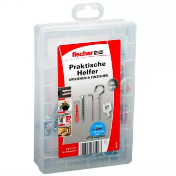 Fischer DuoPower 547212 Verhuishulp plug- en schroefassortiment, 76 stuks