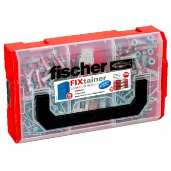 Fischer FIXtainer Plug- en Boorset