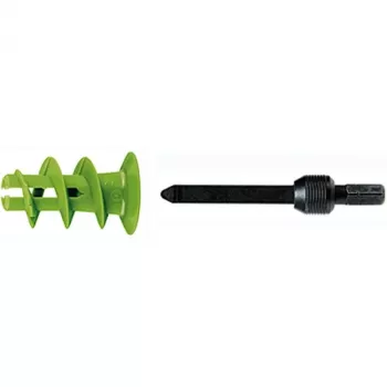 FISCHER GK GREEN Zelfborende Gipsplaatplug, Groen, 90 stuks