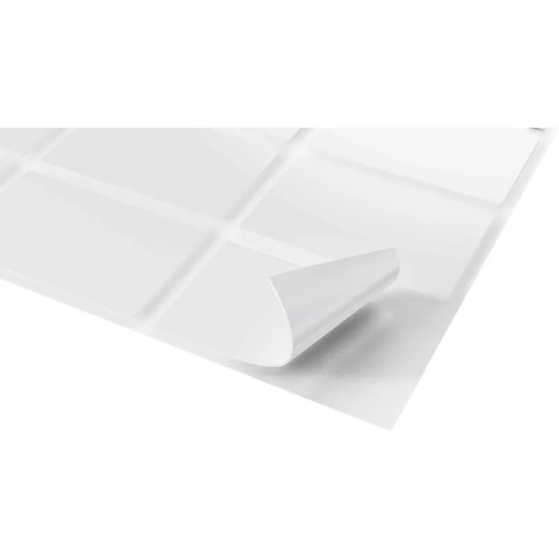 FISCHER GOW montagestrips 20 stuks, wit, 22 x 36 mm, zelfklevend