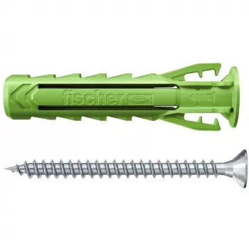 Fischer SX Plus Green 8x40 S K Spreidplug met Schroef, 10 stuks (567864)