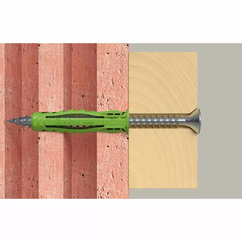 Fischer SX Plus Green 8x40 S K Spreidplug met Schroef, 10 stuks (567864)