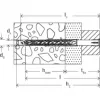 Fischer SXRL 8x100 T langschacht-kozijnplug, thermisch verzinkt, 50-pack 540115