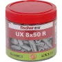 Fischer universele plug UX 8x50 R met rand - 75 stuks in doos 531026
