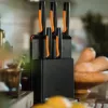 Fiskars Functional Form 6-delige Messenblok Set met 5 Messen