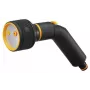 FISKARS meervoudige spuitpistool 3 straalsoorten sproeikop met SoftGrip™, zwart/oranje