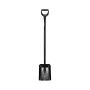 FISKARS SnowXpert Comfort sneeuwschep met D-greep, zwart, 131 cm